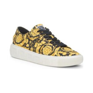 Greca Barocco Print Low Top Sneaker (Men) VERSACE